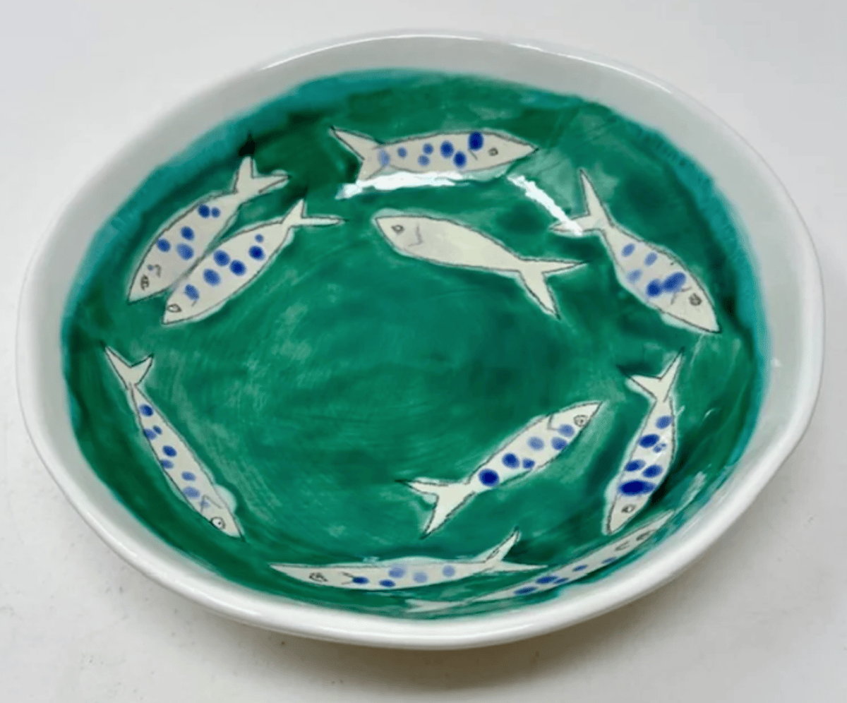 Image of Large Handmade Ceramic Pasta Bowls!