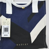 Image 10 of Radley London Abstract Geo Small Open Top Grab Tote - Blue