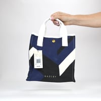 Image 9 of Radley London Abstract Geo Small Open Top Grab Tote - Blue