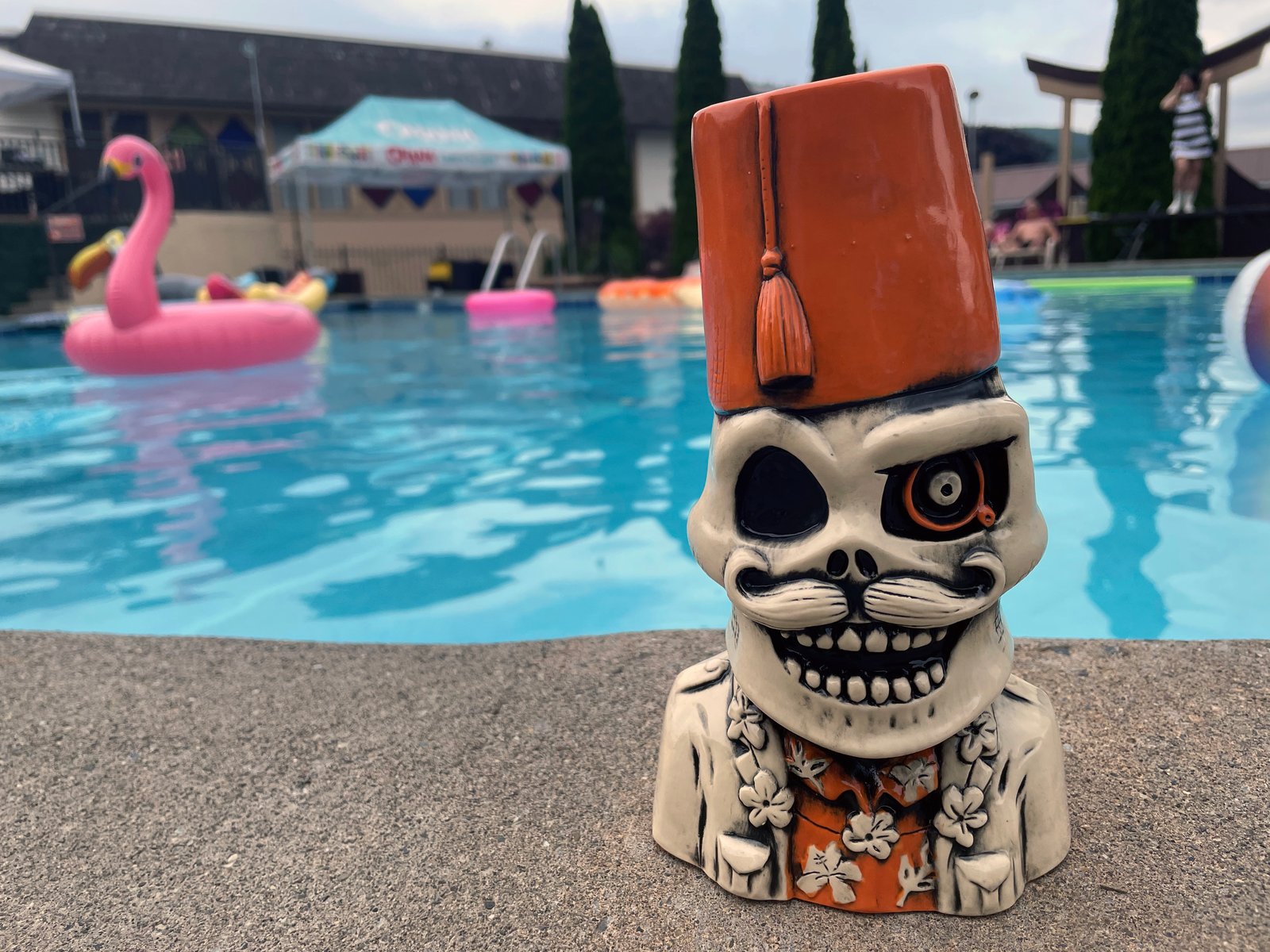 Colonel Coconut Tiki Mug - Original Orange | Colonel Coconut