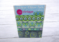 Image 1 of Tula Pink Vintage Octogarden Limited Edition Designer Ribbon Pack By Renaissance Ribbons DP-96