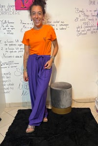 Image 8 of T-shirt crop OPERA D'ARTE