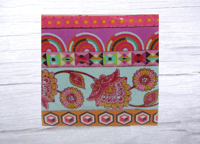 Image 3 of Tula Pink Vintage Strawberry Limited Edition Designer Ribbon Pack Renaissance Ribbons DP-95