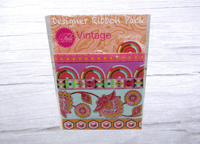 Image 1 of Tula Pink Vintage Strawberry Limited Edition Designer Ribbon Pack Renaissance Ribbons DP-95