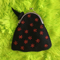 Image 2 of Fabric art flower ghost bag