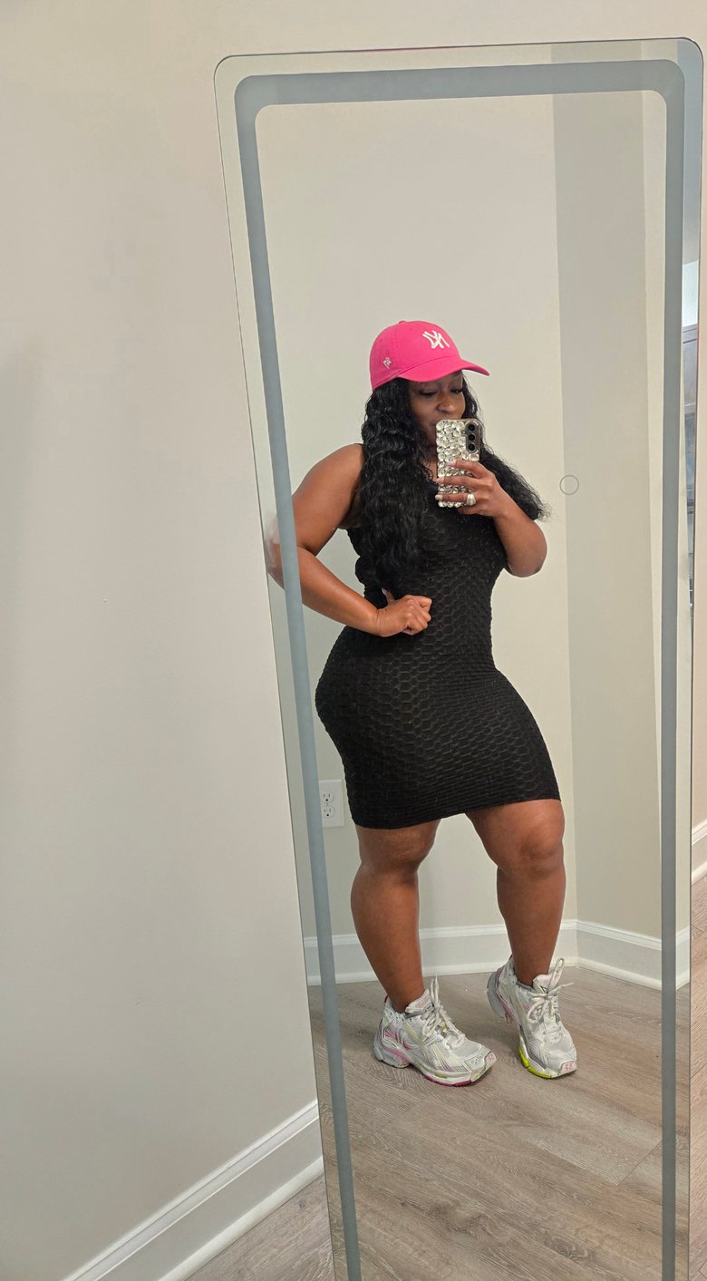 Image of Textured Mini Dress 
