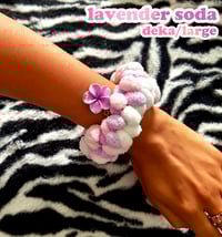 Image 3 of Lavender Soda | Pompom ☆ Scrunchie