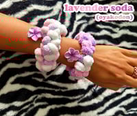 Image 5 of Lavender Soda | Pompom ☆ Scrunchie