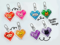 ATEEZ - Double Sided - Government Couples Keychains