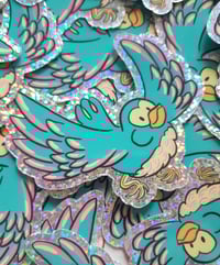 Image 1 of Glitter Bird Sticker