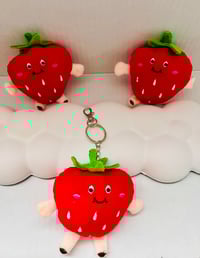 Strawberry Keychains 