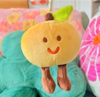 Image 3 of orange plush keychain (PREORDER)