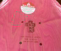 Image 3 of DOGTOWN SKATEBOARD DECK - OZZY OSBOURNE - PINK STAIN