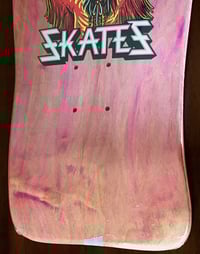 Image 6 of DOGTOWN SKATEBOARD DECK - OZZY OSBOURNE - PINK STAIN