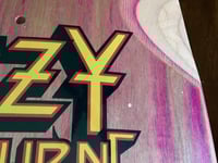 Image 8 of DOGTOWN SKATEBOARD DECK - OZZY OSBOURNE - PINK STAIN