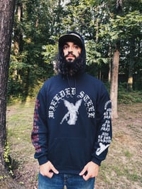 Image 2 of SINS OF YOUR DOMAIN 4-SIDED HOODIE