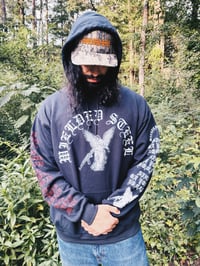 Image 1 of SINS OF YOUR DOMAIN 4-SIDED HOODIE