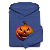 Image 16 of Long Sleeved Oversized Hoodie (Adult M/F) - Classic Jack O Lantern