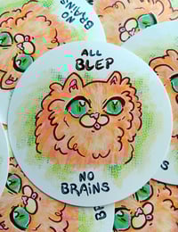 Image 1 of Blep Cat Sticker