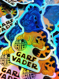 Image 2 of Garf Vader Sticker