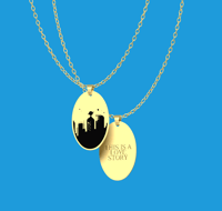 Image 1 of Metropolis Enamel Necklace  