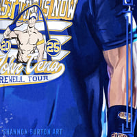 Image 4 of Hustle, Loyalty, Respect | John Cena WWE Painting