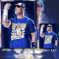 Image 6 of Hustle, Loyalty, Respect | John Cena WWE Painting