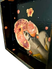 Image 3 of The Grove is in her Heart - Mixed Media Collage - Shadowbox Art - Mini Art - Original Art 