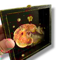 Image 2 of The Grove is in her Heart - Mixed Media Collage - Shadowbox Art - Mini Art - Original Art 