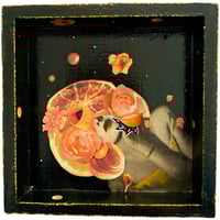 Image 4 of The Grove is in her Heart - Mixed Media Collage - Shadowbox Art - Mini Art - Original Art 