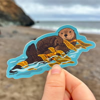Image 1 of Sea Otter Sticker