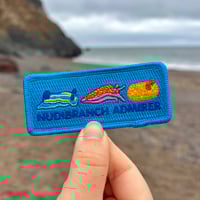 Image 1 of Nudibranch Admirer Iron-On Patch
