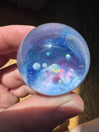 Image 2 of Opal Cluster Gazer in blues and purples