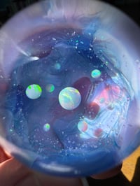 Image 1 of Opal Cluster Gazer in blues and purples
