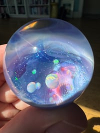 Image 3 of Opal Cluster Gazer in blues and purples