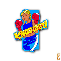 KNOCKOUT! Sticker