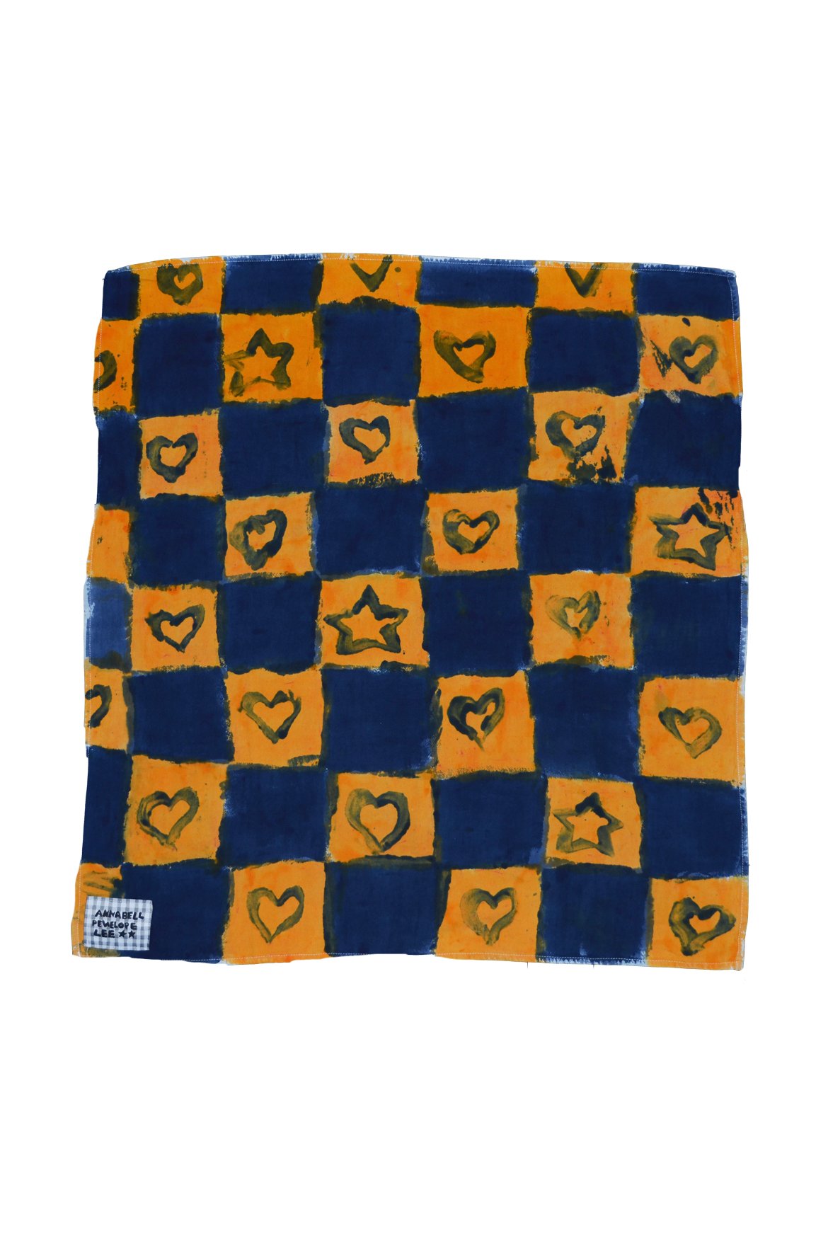 Image of navy checker square