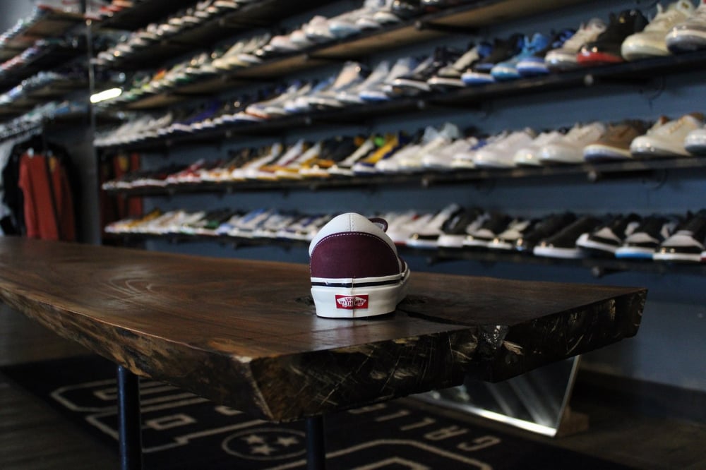 VANS CLASSIC SLIP-ON 98 DX "BURGUNDY/WHITE"