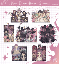 Image 1 of KPOP Demon Hunters Stickers