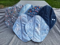 Organic Cotton Pantyliner Set - Fawns, Mushrooms & Moths