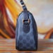 Image of Vtg. Gucci Black Monogram Crossbody Bag
