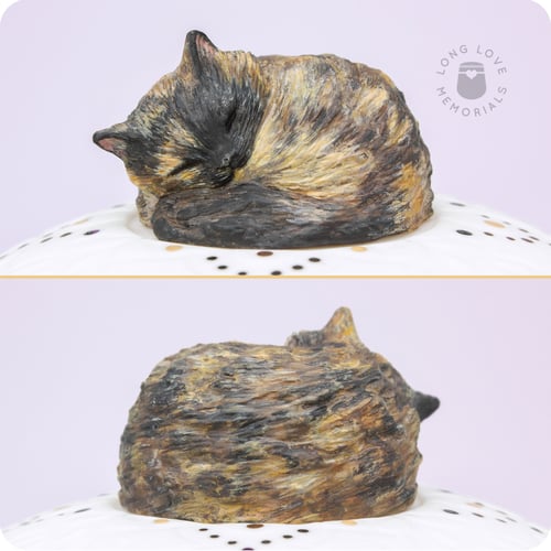 Image of Tortoiseshell Cat Urn, Custom Urn for Your Tortie Cat