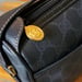 Image of Vtg. Gucci Black Monogram Crossbody Bag