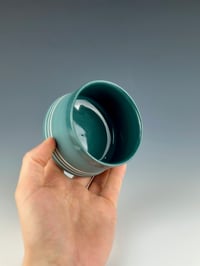Image 2 of No.10 | Teal Porcelain Tumbler