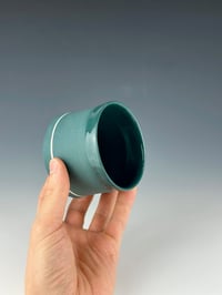 Image 3 of No.12 | Teal Porcelain Tumbler
