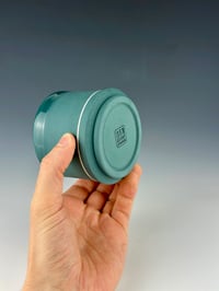 Image 2 of No.12 | Teal Porcelain Tumbler