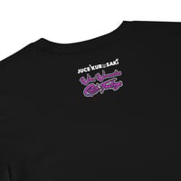 Image 2 of Ladies Pink Logo Crop Top