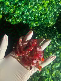 Image 3 of "Rose Red" Beaded Bracelets