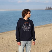 Image 2 of Ruffin' it - Navy Unisex Hoodie