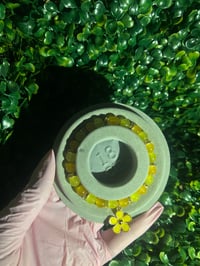 Image 2 of "Sunshine Yellow" Beaded Bracelet